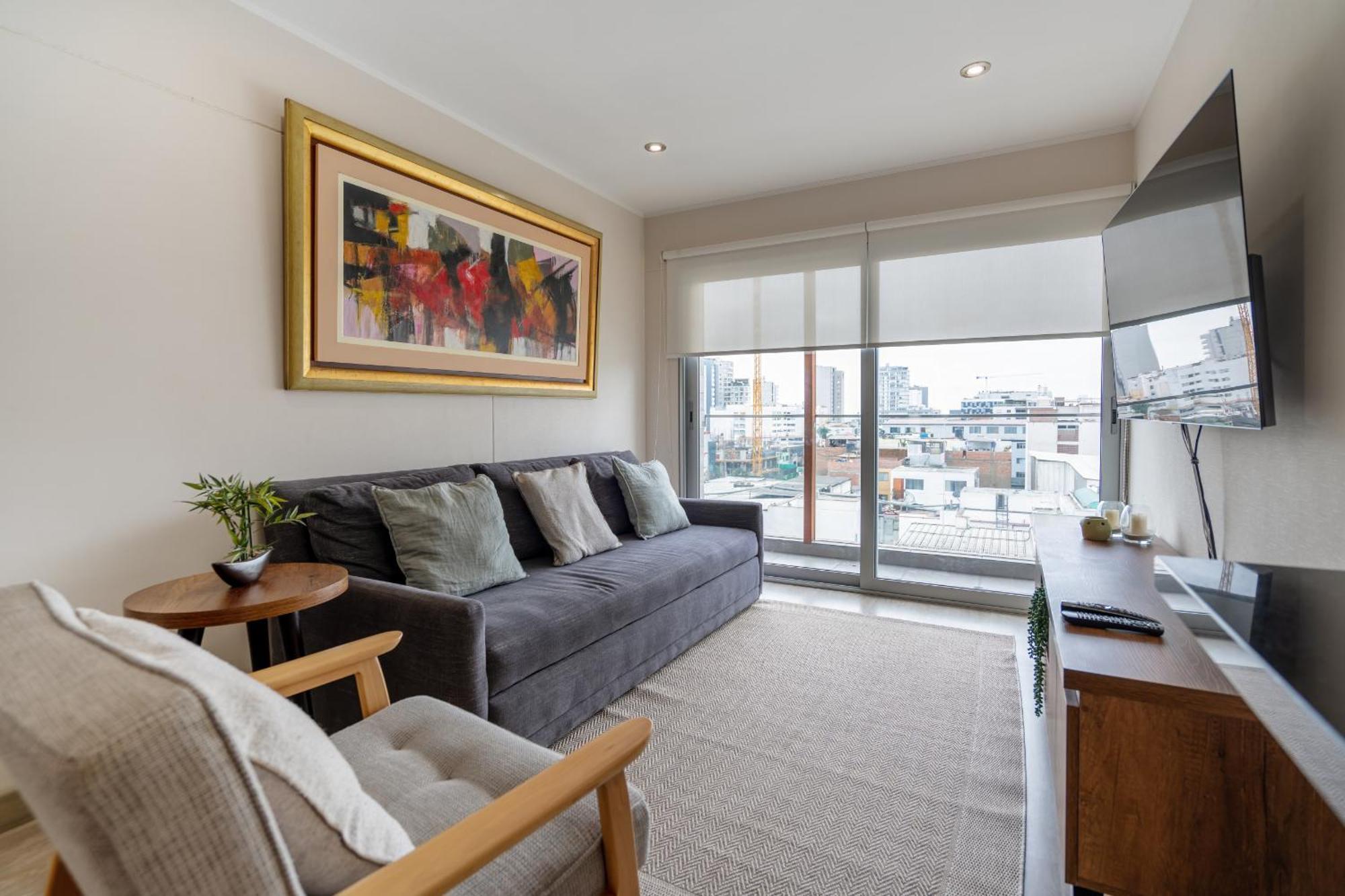 Modern 1br Loft Close To The Seawalk Of Miraflores Apartment Lima